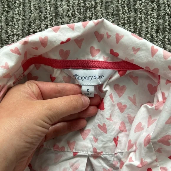 Never Worn The Company Store Heart Nightgown